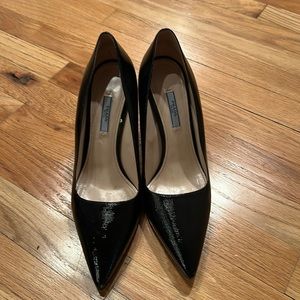 Prada Black Pointed Toe Pump